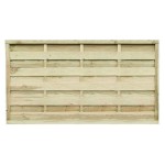 Fencing Panel Economy 120(Η)x180cm - Wooden Fences