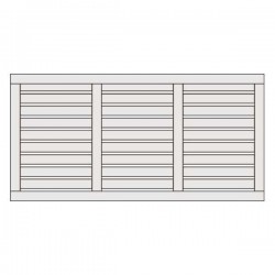 Wooden Board Panel 90 (H) x 180cm - Profile Panels