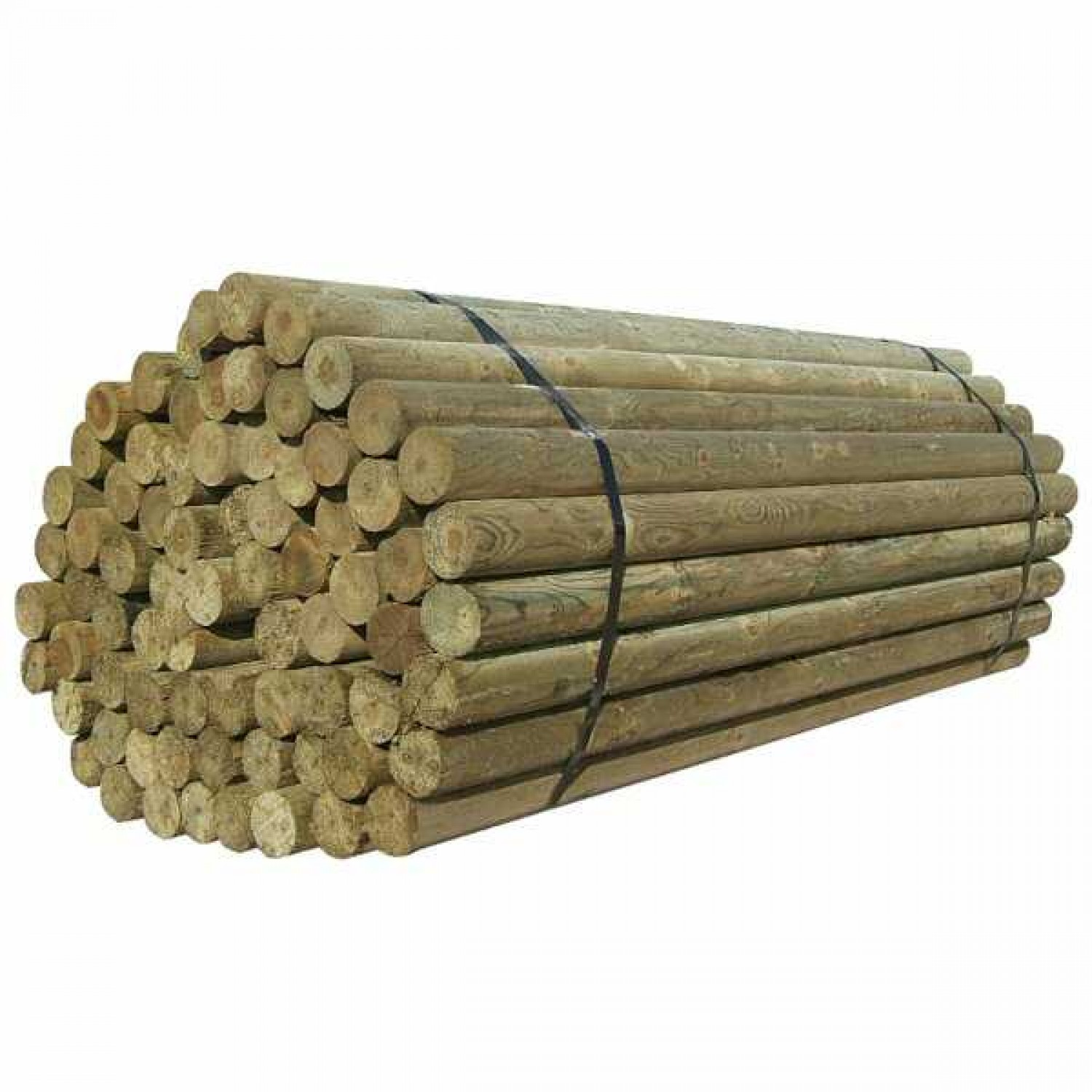 Wooden Palisade for Umbrellas Ø8 x 300cm (Not Pointed) Wooden Palisade for Umbrellas Ø8 x 300cm