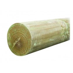 Machined Round Pole 10x300cm | Kipogeorgiki 