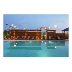 Wall Pergola Mesogeios with Trellis & Boards 300x500cm | kipogeorgiki.gr