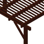 Wooden Pergola 300x400cm Blinds 5.8x2.1cm by Pressure Treated Timber - Pergolas & Kiosks