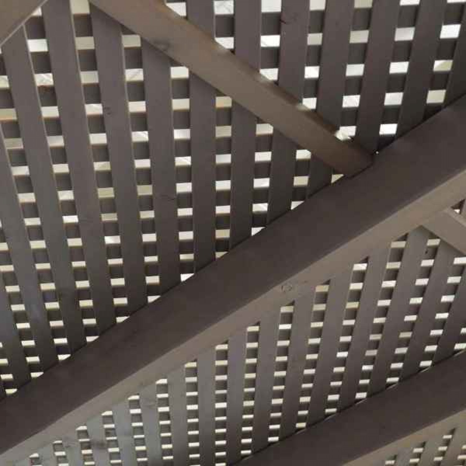 Wooden Privacy Trellis Pergola 400x400cm by Pressure Treated Timber - Pergolas & Kiosks