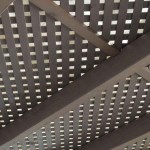 Wooden Privacy Trellis Pergola 400x400cm by Pressure Treated Timber - Pergolas & Kiosks