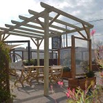 Pergola Frame 400x500cm by Pressure Treated Timber - Pergolas & Kiosks
