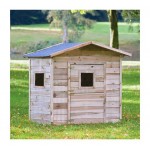 Wooden Child House 155(H)x140x105cm | Kipogeorgiki
