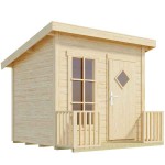 Wooden Playhouse FLIPP 200x160x(H)188cm Lasita Maja - Children’s Garden Playhouses