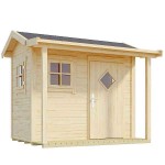 Wooden Playhouse PINGO 200x120x(H)188cm Lasita Maja - Children’s Garden Playhouses