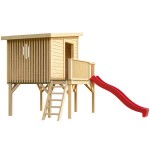 Wooden Playhouse TIVOLI 160x230x(H)194cm Lasita Maja - Children’s Garden Playhouses