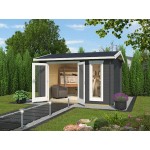 Log House FAIDRA 350 x 300cm | Wooden Garden Houses