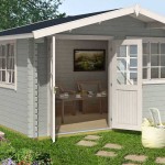 Log House NEFELI 410 x 320cm with Floor