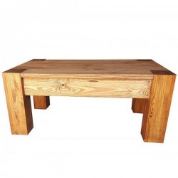 Coffee Τable from Solid Pine 90x45x(Η)45cm Wooden Coffee Τable from Solid Pine 90x45x(Η)45cm