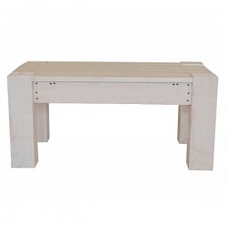 Τραπέζια Μασίφ Πεύκο Εμποτισμού Λευκό Χρώμα 90x45x(Y)45cm