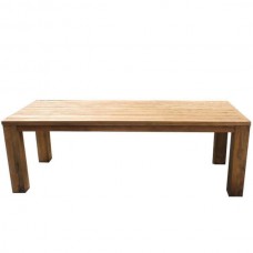 Teak Garden Table 250x100x78(H)cm - Outdoor Wooden Tables