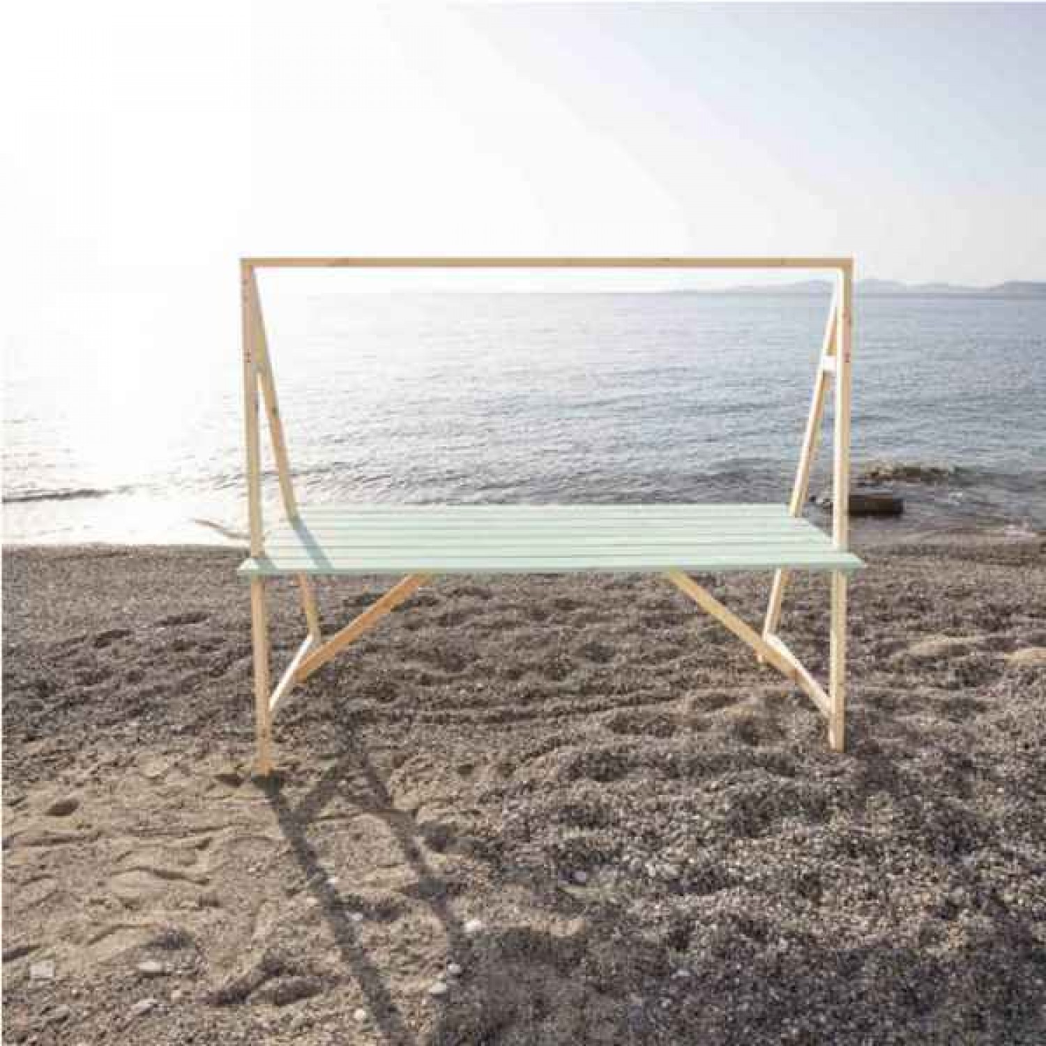 Wooden Party Table BOHEMIAN 200x71x(H)198cm Turquoise Wooden Party Table BOHEMIAN 200x71x(H)198cm Turquoise - Wooden Tables