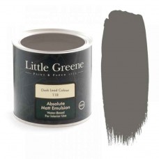 Ματ Πλαστικά Χρώματα της Little Greene - Dark Lead Col EH (118) 2,5lt | Κηπογεωργική