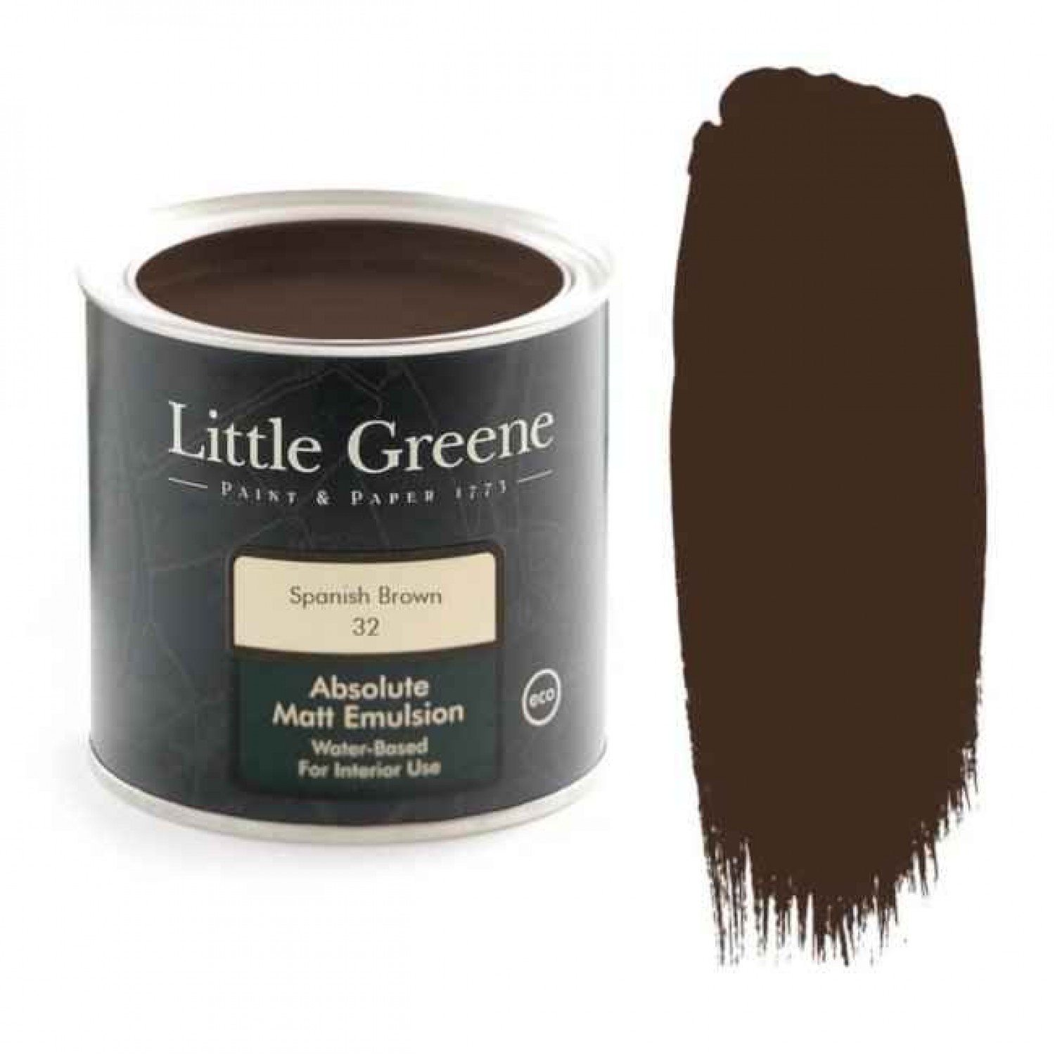 Ματ Πλαστικά Χρώματα της Little Greene - Spanish Brown | Κηπογεωργική
