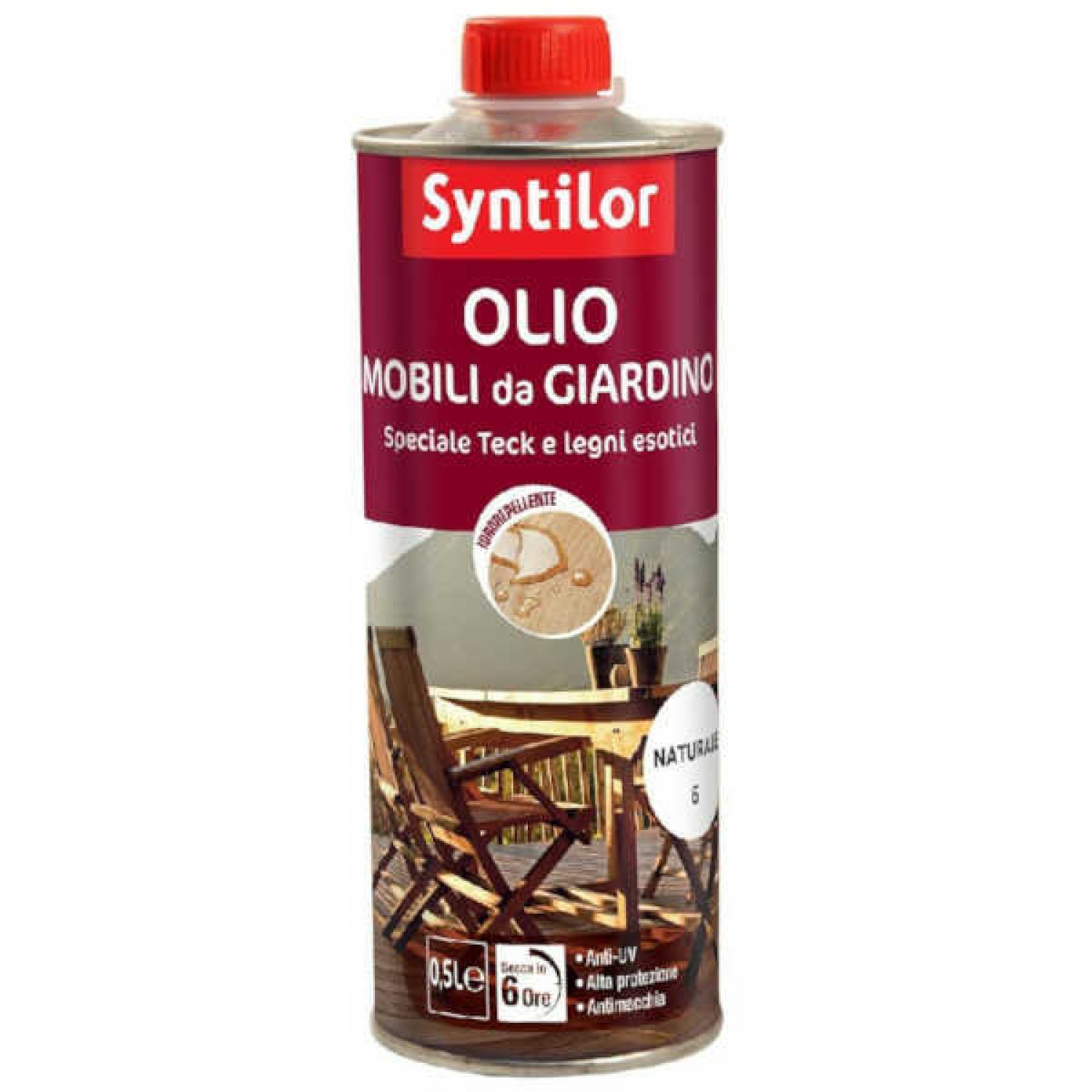 Λάδι Ξύλου Teak Syntilor Συντήρησης-Ανανέωσης Ματ Άχρωμο