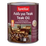 Λάδι Ξύλου Teak Syntilor Συντήρησης-Ανανέωσης Ματ Άχρωμο