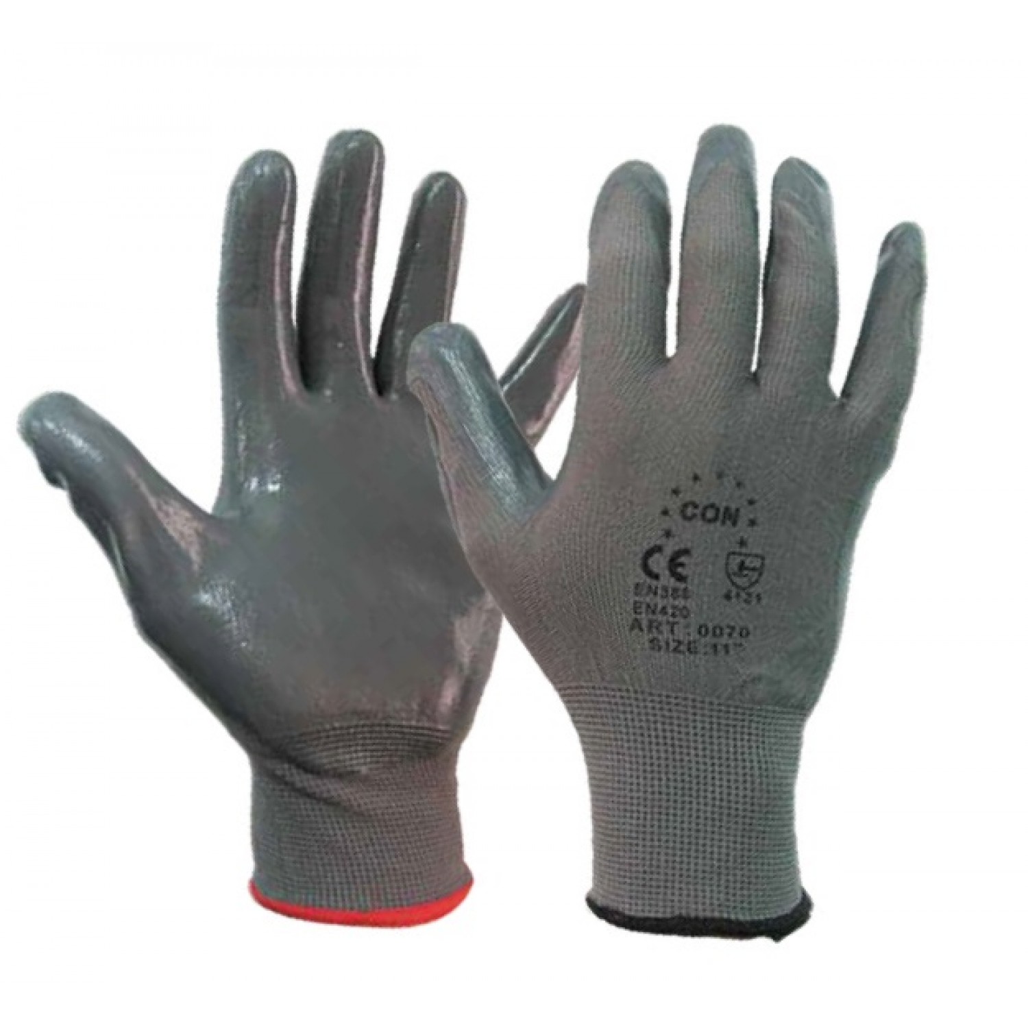 Nitrile gloves grey| kipogeorgiki.gr