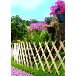 Wooden Cross Fence 40(h) x 250cm    |kipogeorgiki.gr