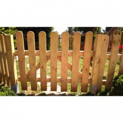 Smooth Board Fence Door 100(H) x 100cm