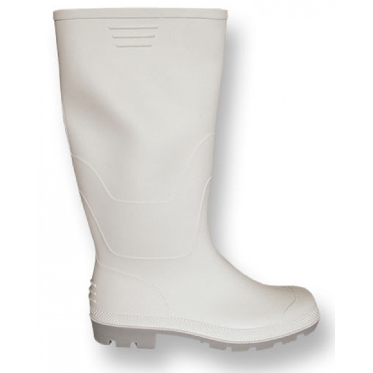 Γαλότσα Γονάτου Ασφαλείας Εργασίας PVC Λευκή | Κηπογεωργική