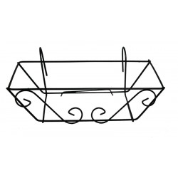 Hanging metal base for window pot 40x22cm |kipogeorgiki.gr