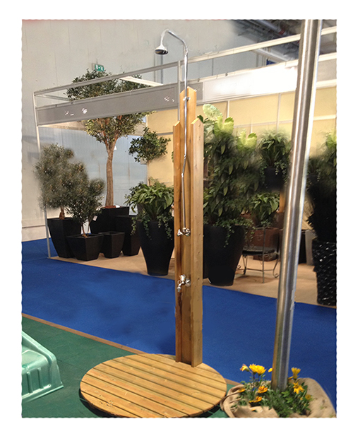 Outdoor Shower 210cm(H) x ∅100cm