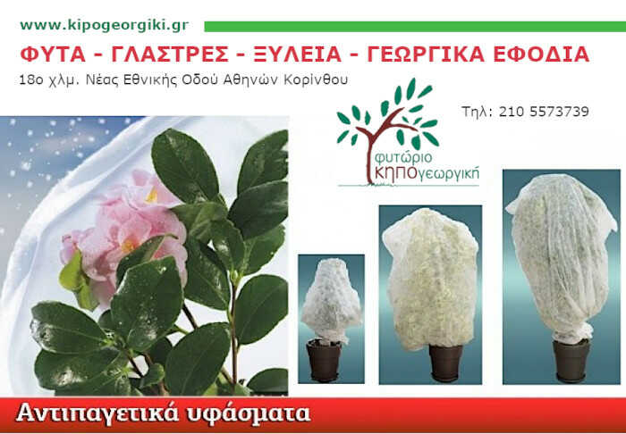 Antifreeze Plant Fabrics of Different Sizes