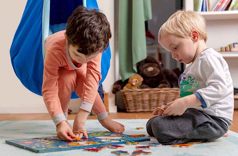 La Siesta JOKI DOLPHY Organic Cotton Kids Hanging Nest with Suspension
