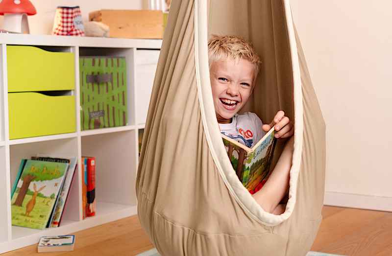 Παιδική Αιώρα Κρεμαστή Φωλιά JOKI TEDDY με Ανάρτηση-La Siesta