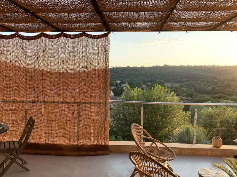 Πανιά Κοκοφοίνικα Σκίασης και Προστασία Ιδιωτικότητας