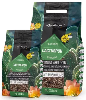 LECHUZA Cactuspon Organic Substrate Packaging