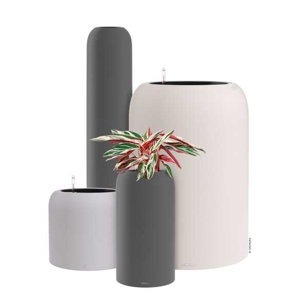 Γλάστρες HAVALO Χρώμα Ροζ Ανοιχτό, Μωβ Ανοιχτό και Γκρι