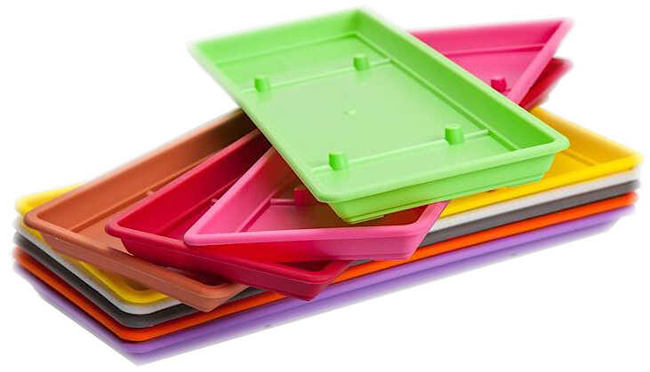 Πλαστικά Πιάτα Ζαρντινιέρας Mojito