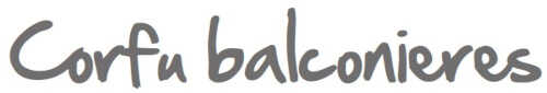 Corfu Balconnieres Pots Logo
