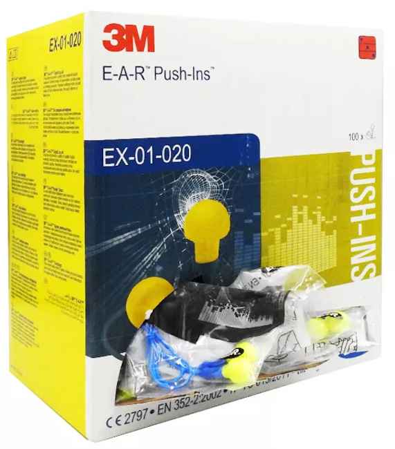 3M Peltor E-A-R Push-Ins (EX-01-020)