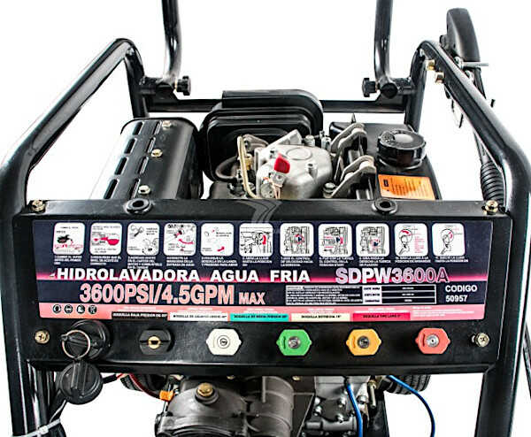 DANAU DCD-27/17DAD Cold Water Diesel High Pressure Washer