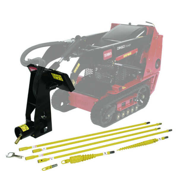 Toro DINGO Bore Drive Head Attachment and Rod-Reamer Kit