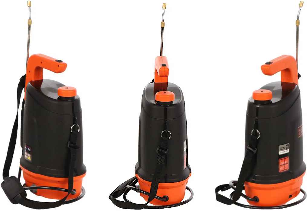 Black & Decker Battery-Powered Backpack Sprayer Pump 5lt (3,7V)
