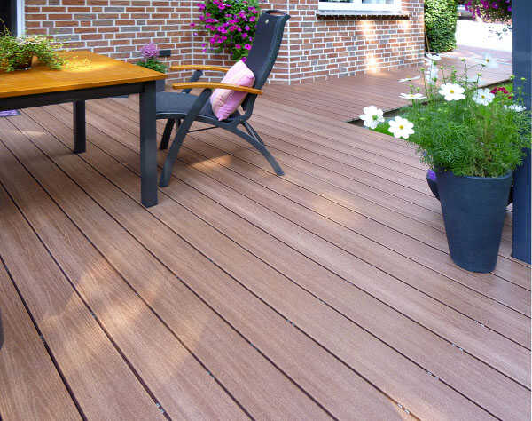 WPC Σανίδα Δαπέδου 2 Όψεων 2,5x14,6x360cm