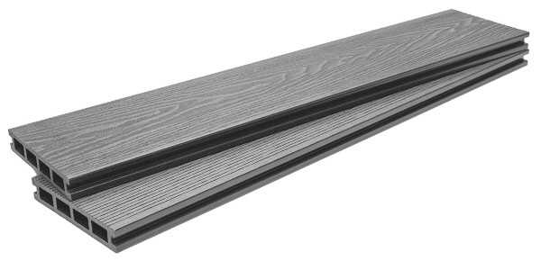 Σανίδα Deck Δαπέδου 2 Όψεων 2,5x14,6x360cm LIGHT GREY