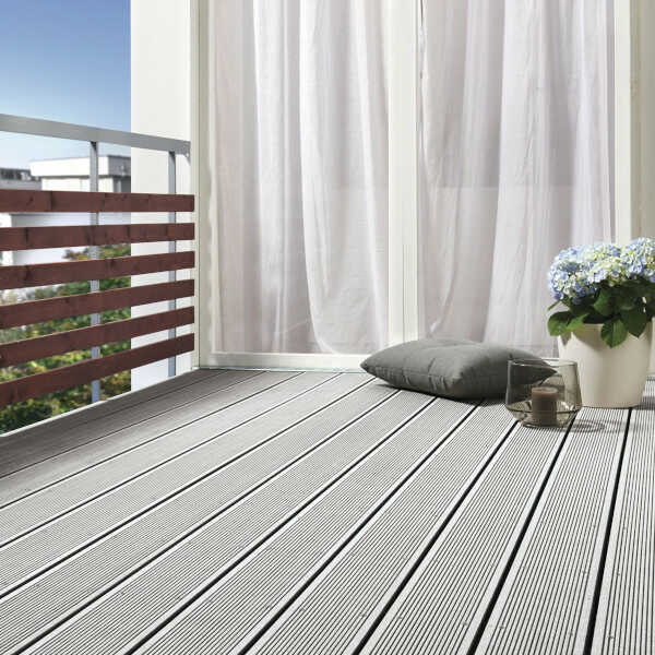 Τάβλα WPC Δαπέδου 2,5x14,5x360cm LIGHT GREY