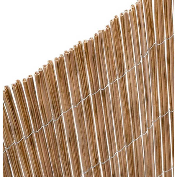 Synthetic Reed Premium Twin 1(H)x3m Light Brown