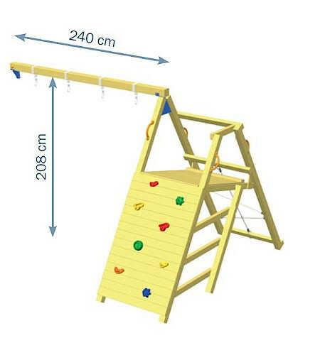 Γραφιστική Απεικόνιση Προέκτασης Challenger - 2,40m Σετ