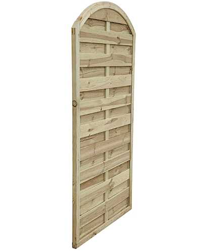 Wooden Panel Blind Convex 180 x 90cm