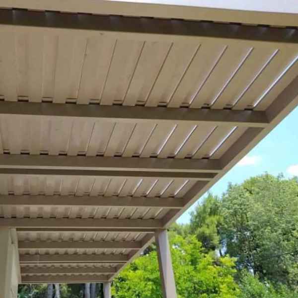 Wall Double Board Wooden Pergola 300x300cm by Treated Timber