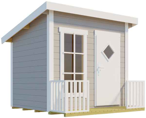 Painted Log Houses FLIPP 1