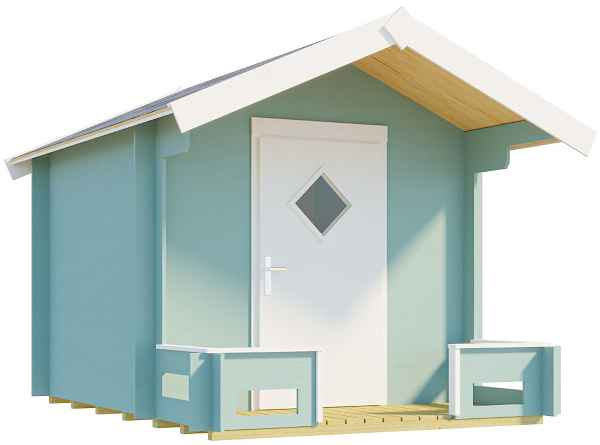 Painted Log Houses PINOCCHIO 2